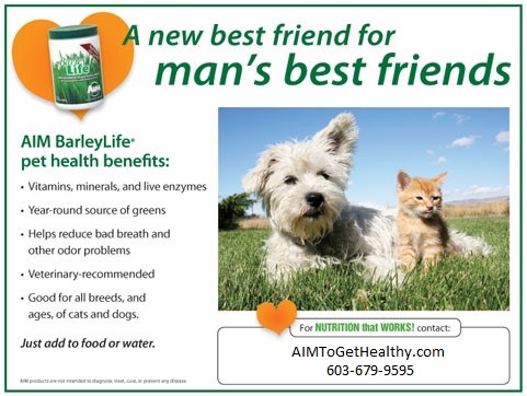 AIM Barleylife for pets