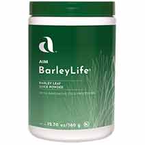 AIM Barleylife green barley juice powder tub, sold online in South Africa